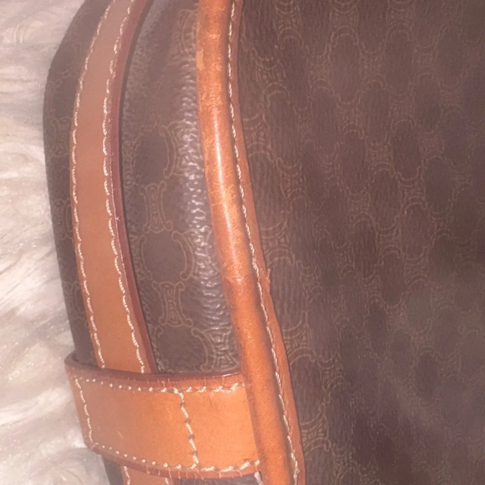 Authentic Celine Brown and Tan Crossbody Bag - Picture 10 of 12